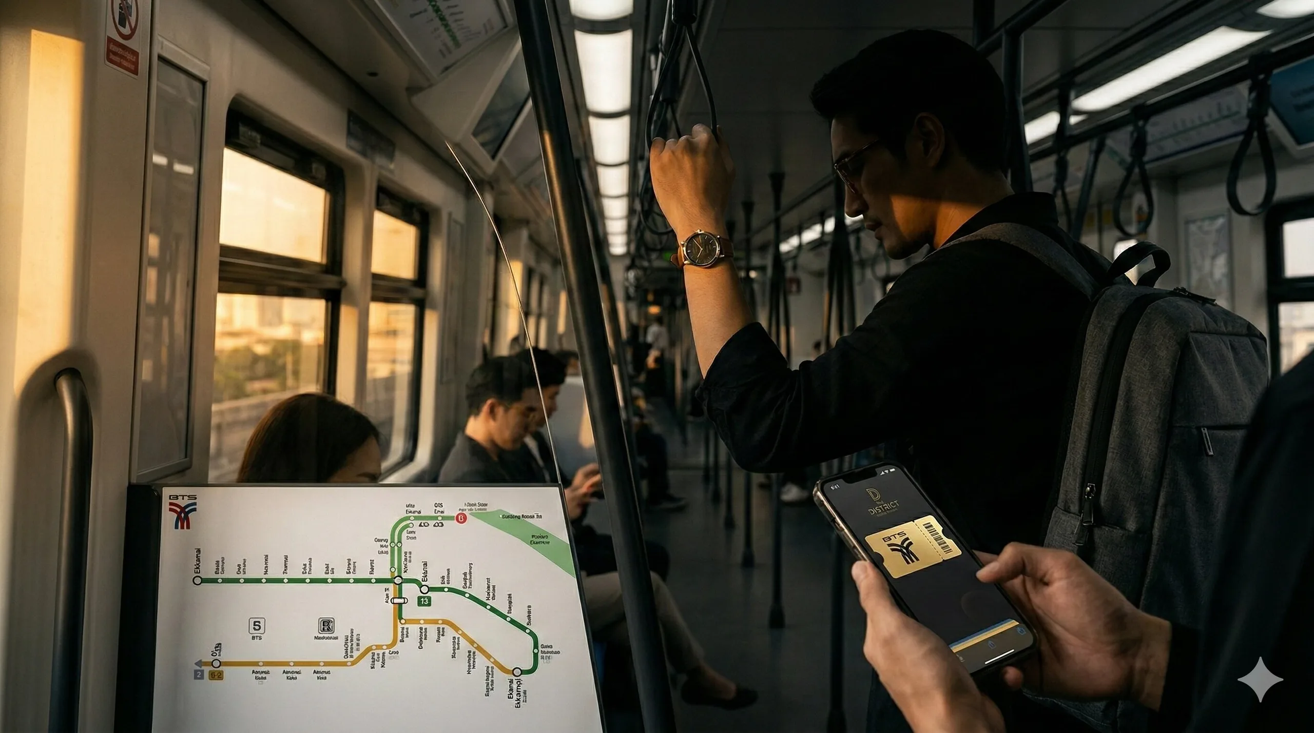 Bangkok Travel Tips: Using the BTS visual journey