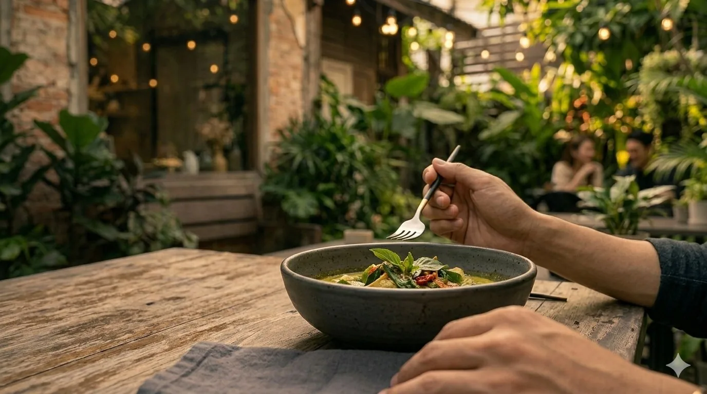 Hidden Garden Restaurants visual journey